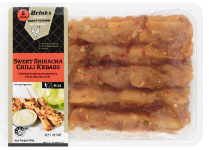 Chicken Kebab Sweet Chilli 5pk EA