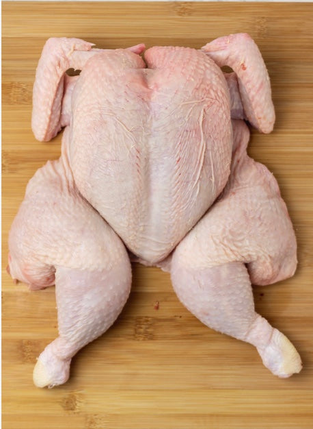 Chicken Butterflied Chicken 1.5KG EA Plain