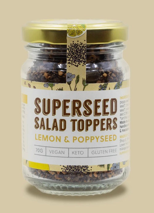 Super Seed Lemon and Poppyseed Salad Toppers 